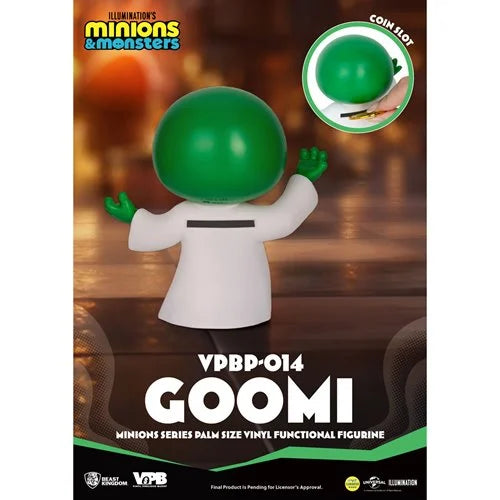 Minions Goomi VPBP-014 Palm Size Vinyl Functional Piggy Bank