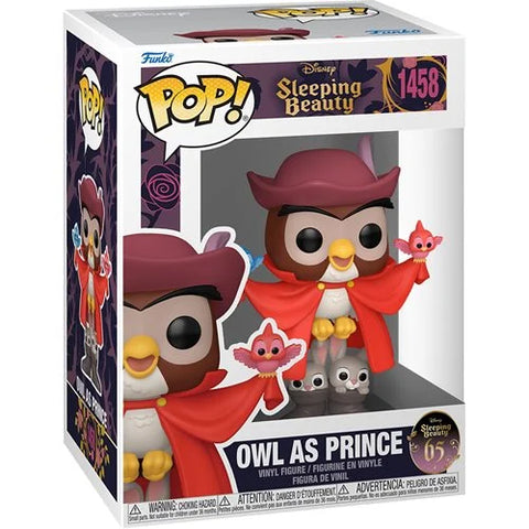 Sleeping Beauty 65th Owl as Prince Funko Pop! Vinyl Figure