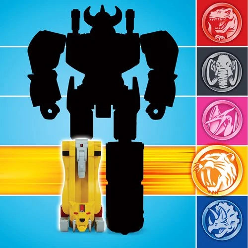 Mighty Morphin Power Rangers: Re-Ignition Sabertooth Tiger Dinozord Action Figure