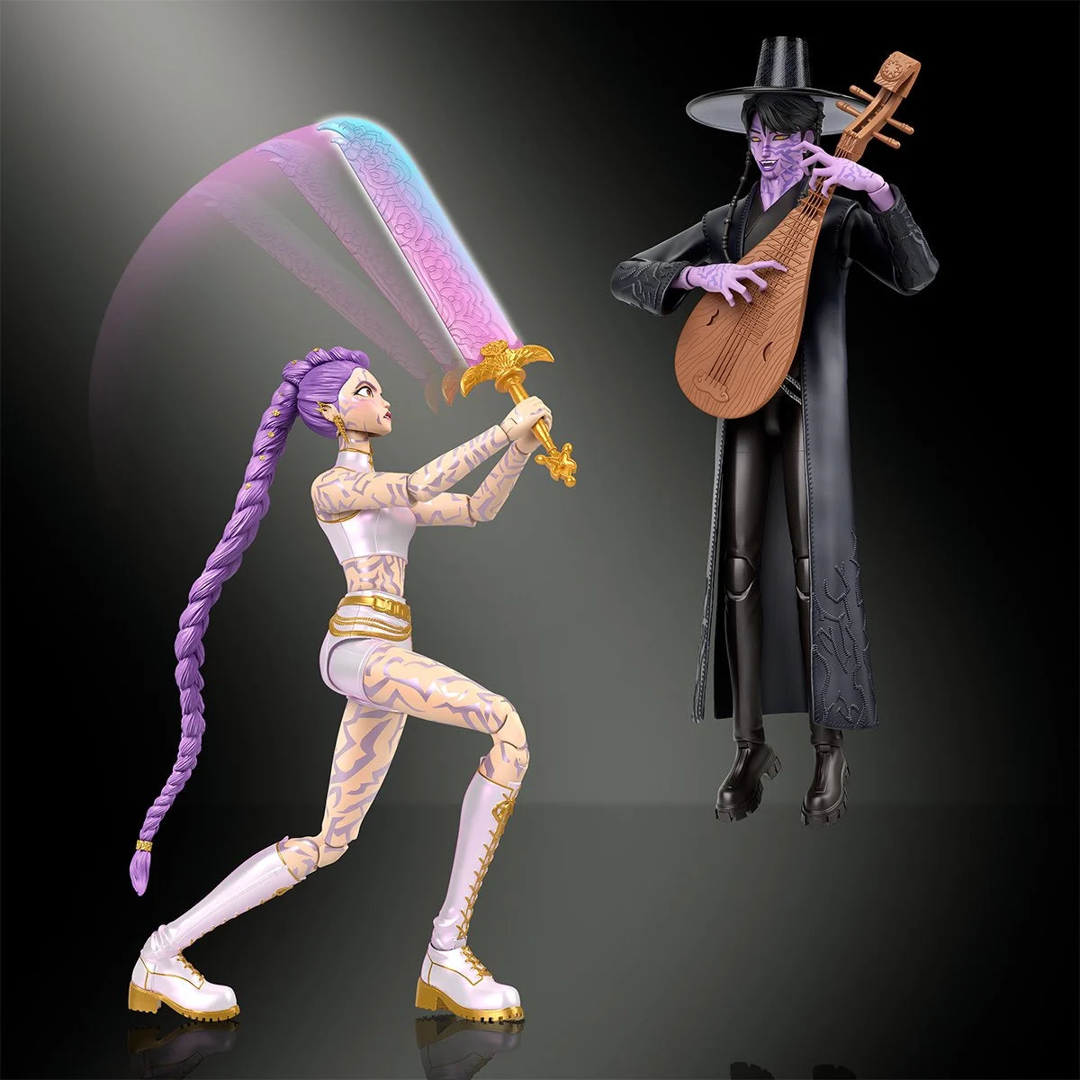 KPop Demon Hunters Rumi and Jinu: Final Battle Action Figure 2-Pack