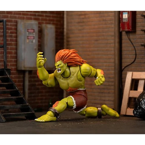 Street Fighter II Blanka 6-In Scale Deluxe Action Figure