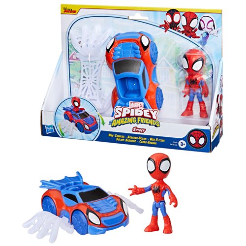 Spider-Man Spidey and His Amazing Friends Vehicles