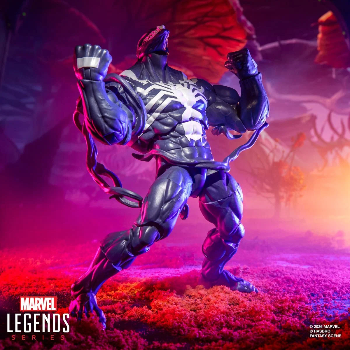 Marvel Legends Series Marvel Rivals Venom & Jeff the Land Shark 6-Inch Action Figures