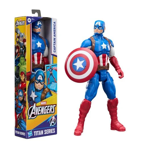 Captain America Marvel Avengers Titan Series 12-Inch Action Figure