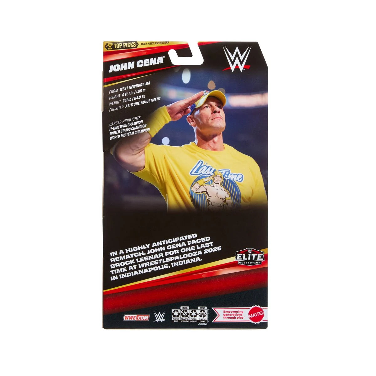 WWE Top Picks Elite Collection 2027 Wave 1 John Cena Action Figure