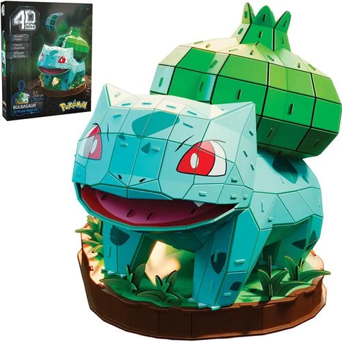 Pokemon Bulbasaur 4D Build Puzzle Model Kit
