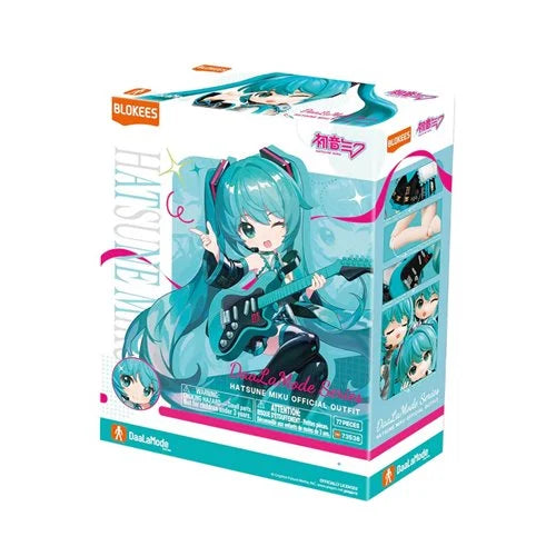 Vocaloid Hatsune Miku Official Outfit DaaLaMode Blokees Serendipity Series Action Figure