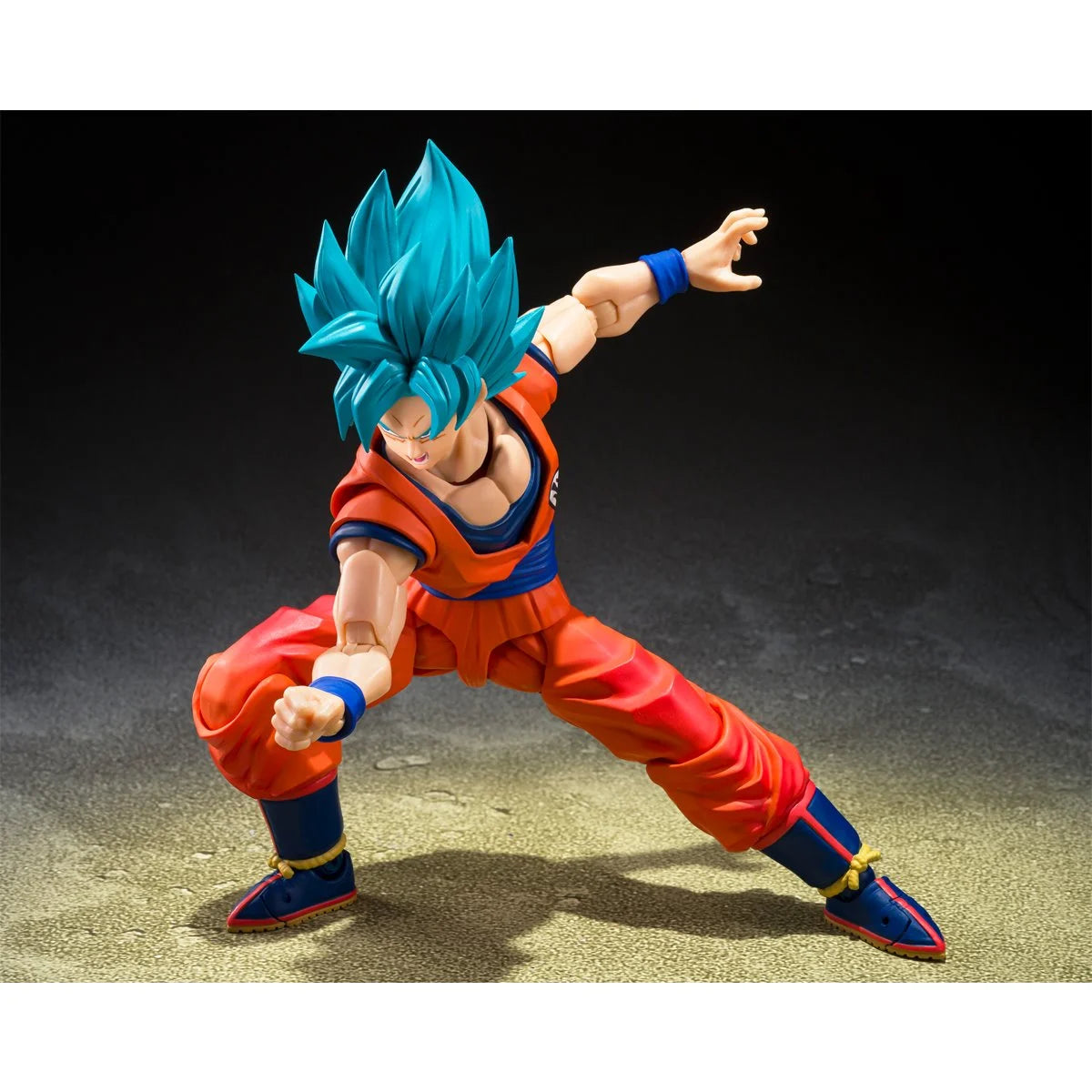 Dragon Ball Super Saiyan God Super Saiyan Son Goku Blue Power Transcending Limits S.H.Figuarts Action Figure