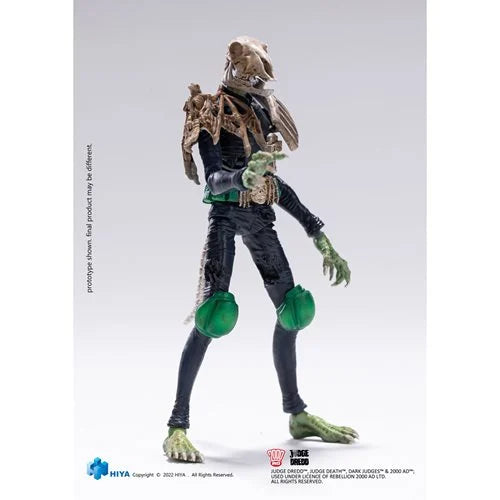 Judge Dredd Judge Mortis Exquisite Mini Series 1:18 Scale Action Figure