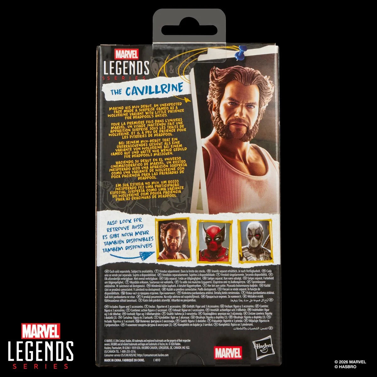 Deadpool & Wolverine Marvel Legends Series The Cavillrine 6-Inch Action Figure