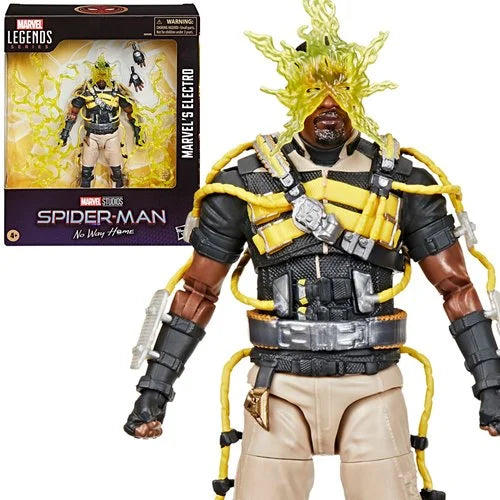 Spider-Man: No Way Home Marvel Legends Electro Action Figure