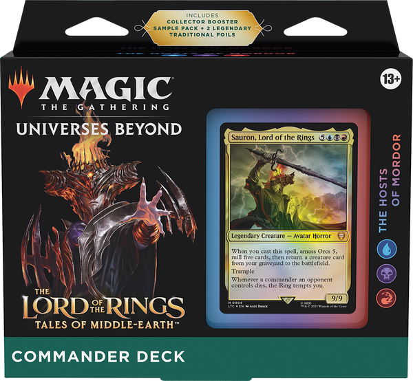 Magic the Gathering Lord of the Rings Commander Deck YOU CHOOSE!