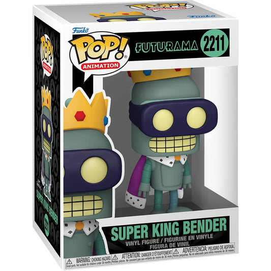 Futurama Super King Bender Funko Pop! Vinyl Figure #2211