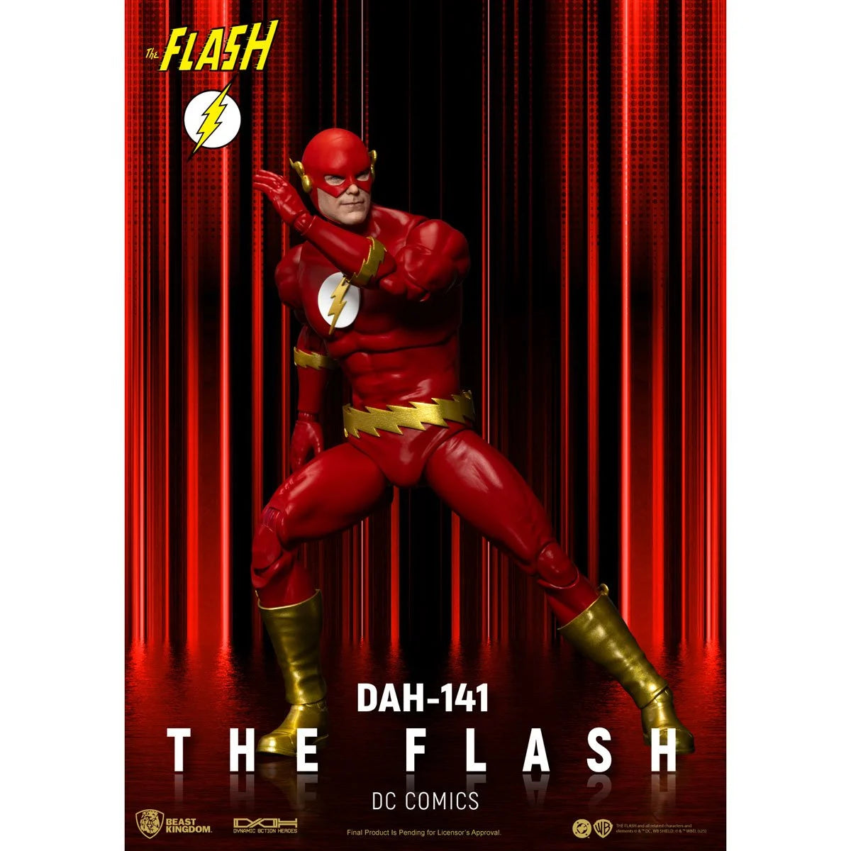 DC Comics The Flash DAH-141 Dynamic 8-Ction Heroes Action Figure