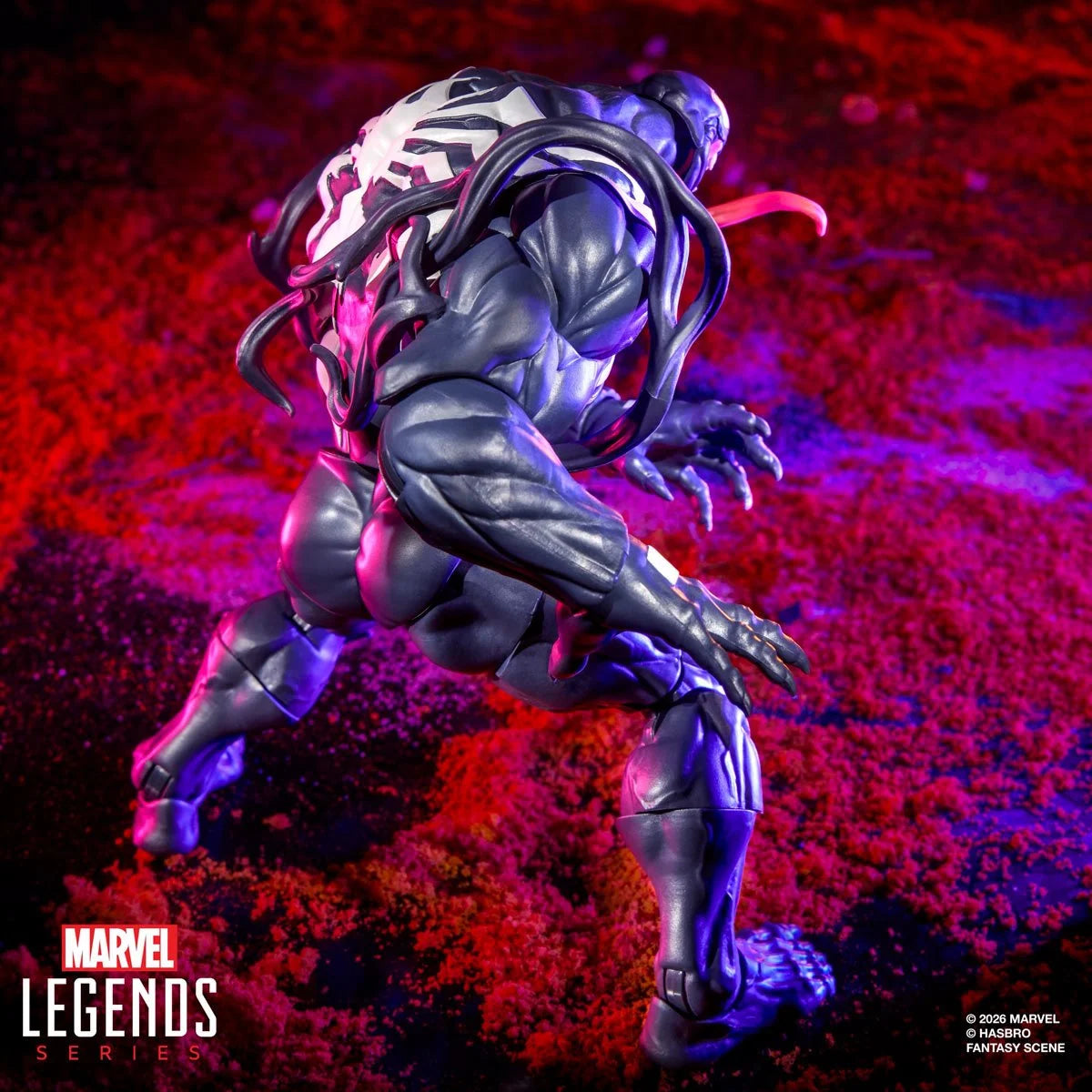 Marvel Legends Series Marvel Rivals Venom & Jeff the Land Shark 6-Inch Action Figures
