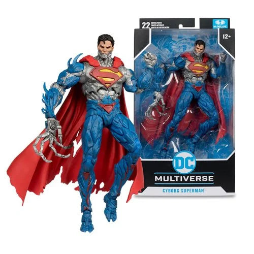 DC Multiverse Wave 17 7-Inch Scale Cyborg Superman Action Figure