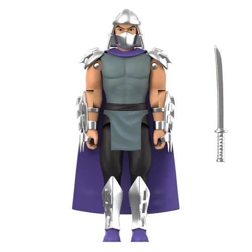 Teenage Mutant Ninja Turtles Shredder 3 3/4-Inch ReAction+ Figure