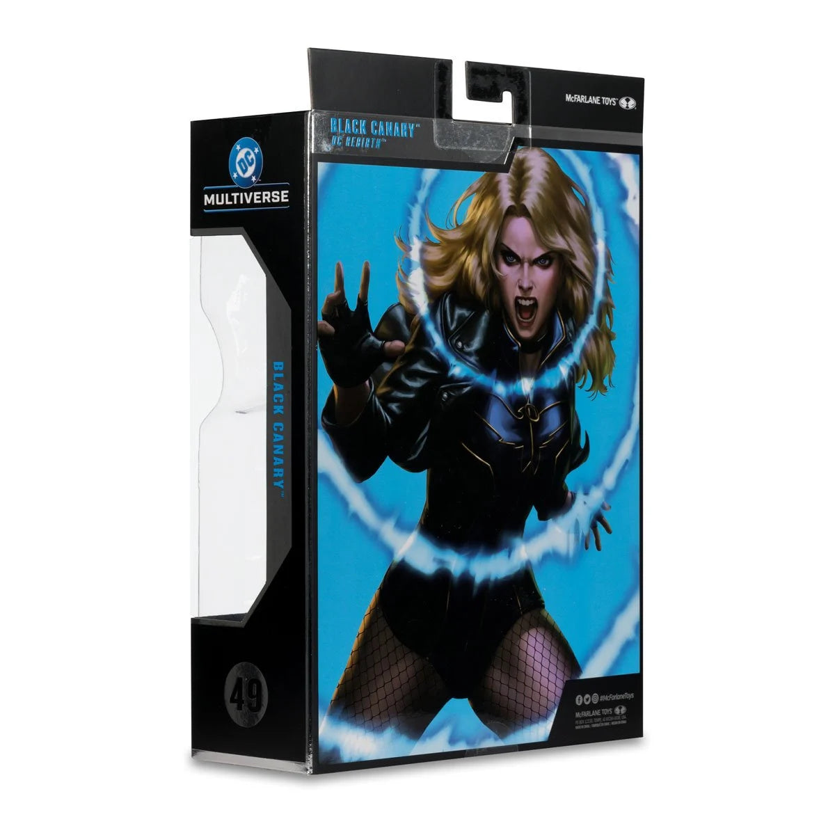 DC Multiverse McFarlane Collector Edition Wave 14 Black Canary DC Rebirth #54 7-Inch Scale Action Figure