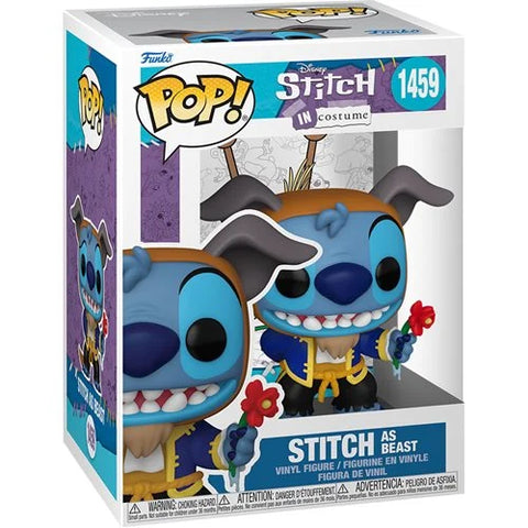 Lilo & Stitch Costume Stitch as Beast Pop! Vinyl Figure