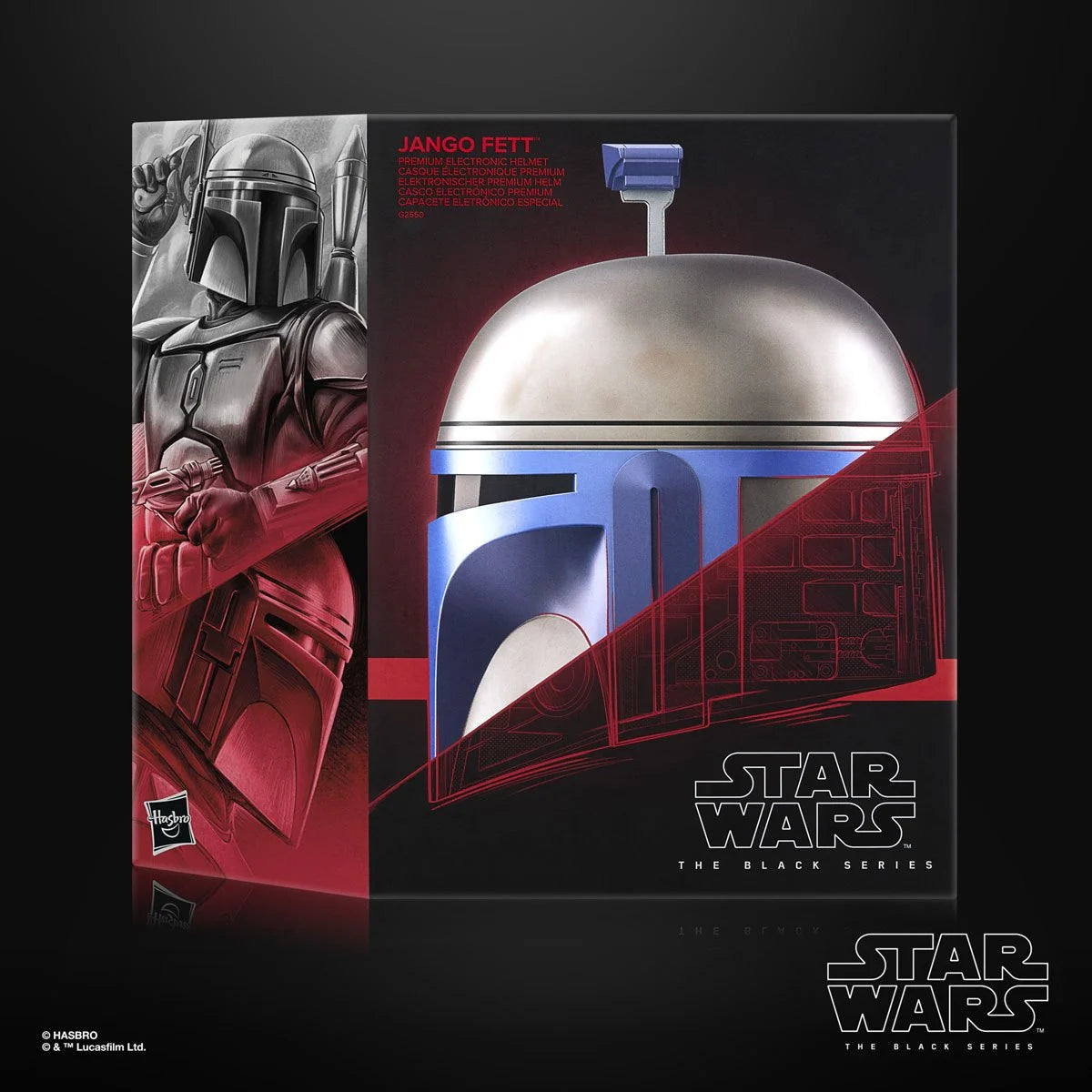 Star Wars The Black Series Jango Fett Electronic Roleplay Helmet Prop Replica
