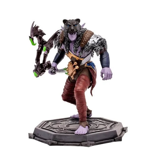 World of Warcraft Wave 1 Elf Druid Rogue Epic 1:12 Scale Posed Figure