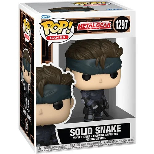 Metal Gear Solid Solid Snake Funko Pop! Vinyl Figure #1297