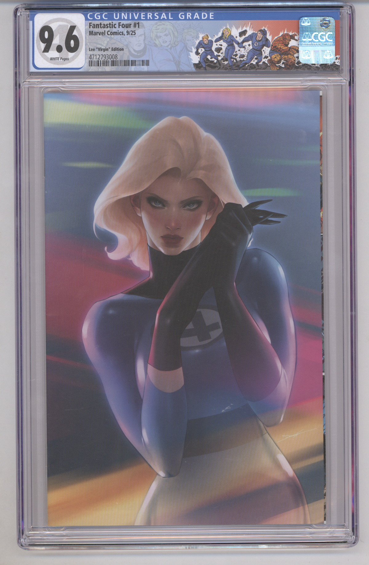 Fantastic Four #1 CGC Graded 9.6 Lee "Virgin" Edition