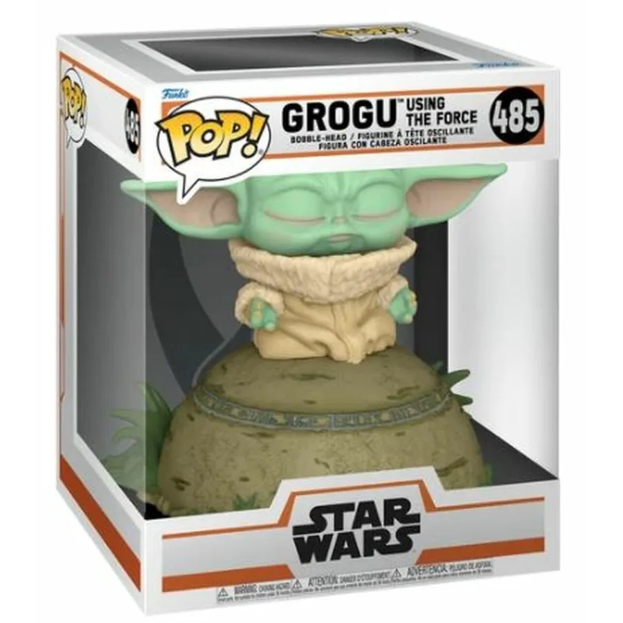 POP! Star Wars: The Mandalorian Grogu Using the Force #485