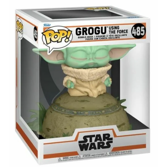 POP! Star Wars: The Mandalorian Grogu Using the Force #485