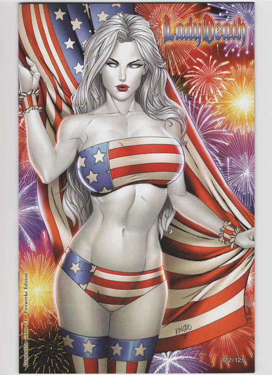 Lady Death Damnation Game #1  Fireworks Edition Ryan Kincaid Cover 122/125