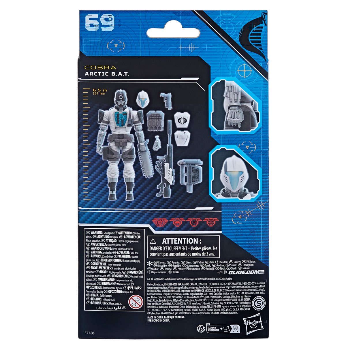 G.I. Joe Classified Series Arctic B.A.T. 6-Inch Action Figure — product image 12