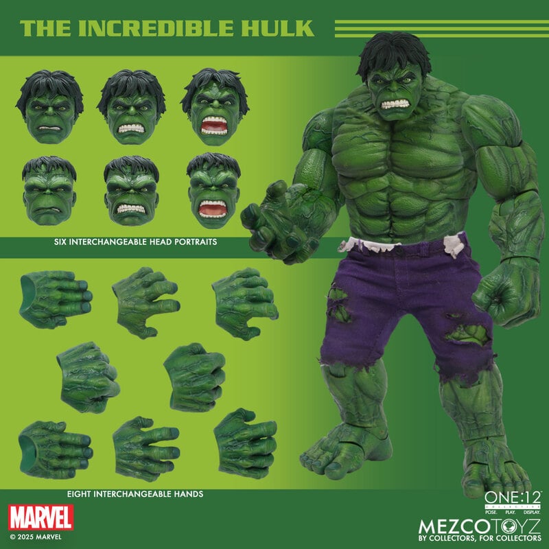 Pre-Order - The Incredible Hulk - One:12 Collective - Mezco