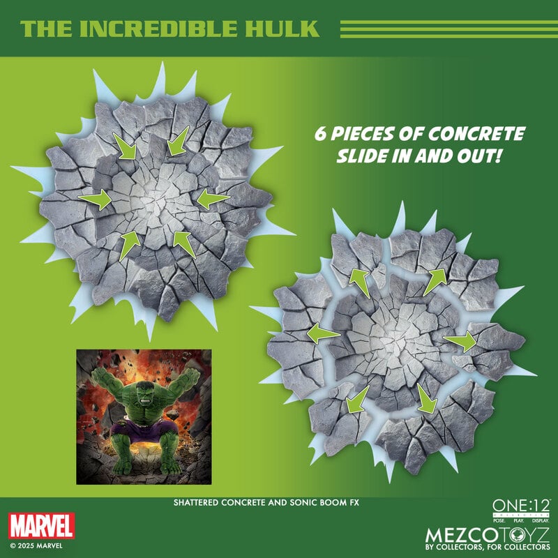 Pre-Order - The Incredible Hulk - One:12 Collective - Mezco
