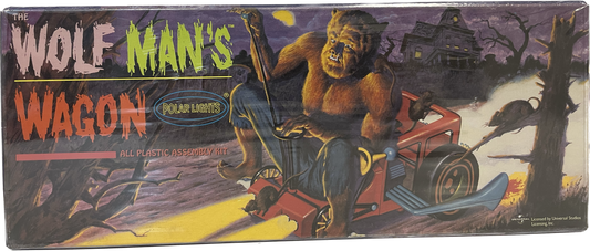 Polar Lights The Wolf Man's Wagon All Plastic Assembly Kit Model #5015