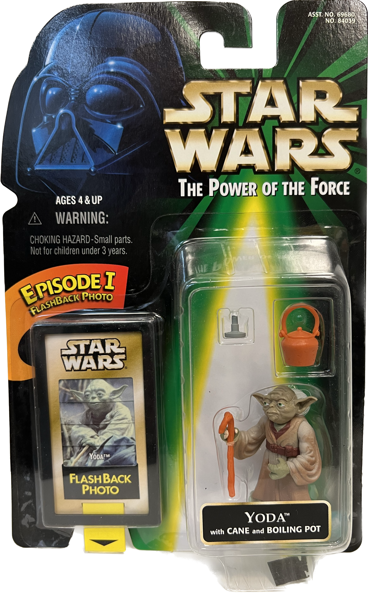 Star Wars Power of the Force Flashback Photo Yoda