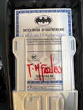 DC Multiverse Batman by Todd McFarlane Sketch Autograph Gold Label 7-Inch Action Figure - Entertainment Earth Exclusive