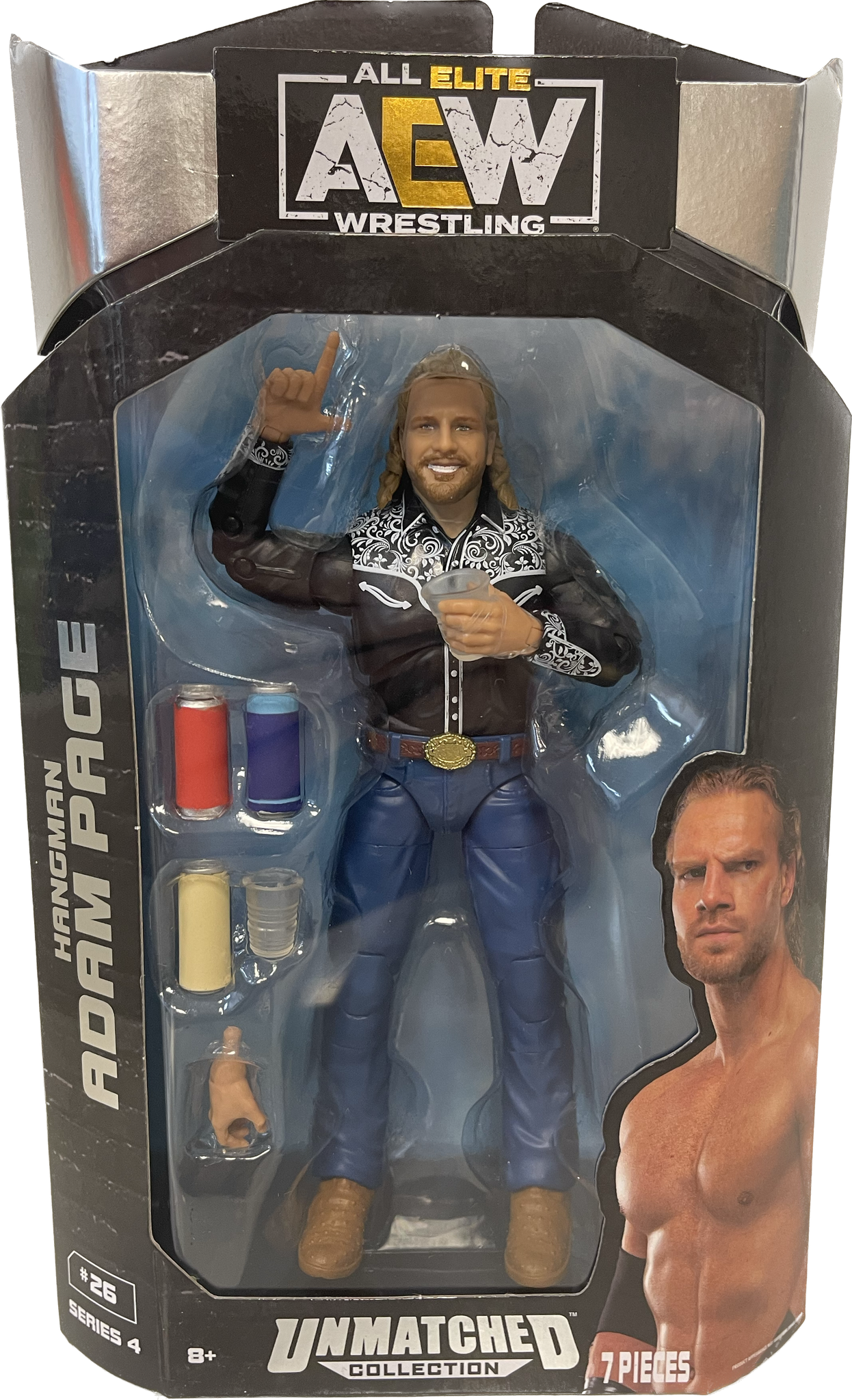 AEW Unmatched Collection Series 4 #26 Hangman Adam Page