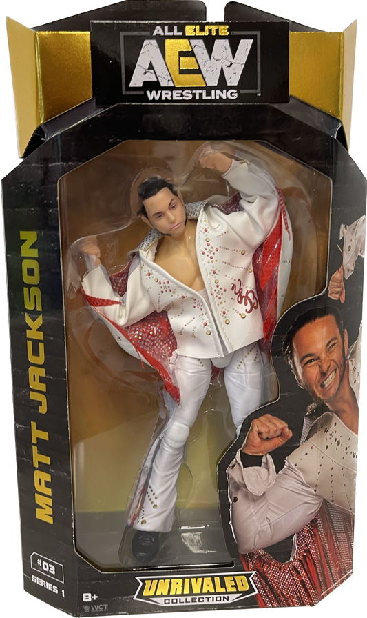 AEW Unrivaled Collection Series 1 #03 V.2 Matt Jackson