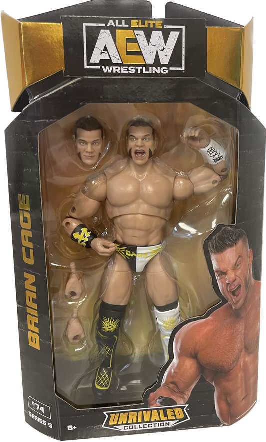 AEW Unrivaled Collection Series 9 #74 Brian Cage Figure