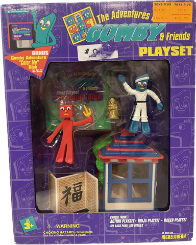 The Adventures Of Gumby & Friends Ninja Playset