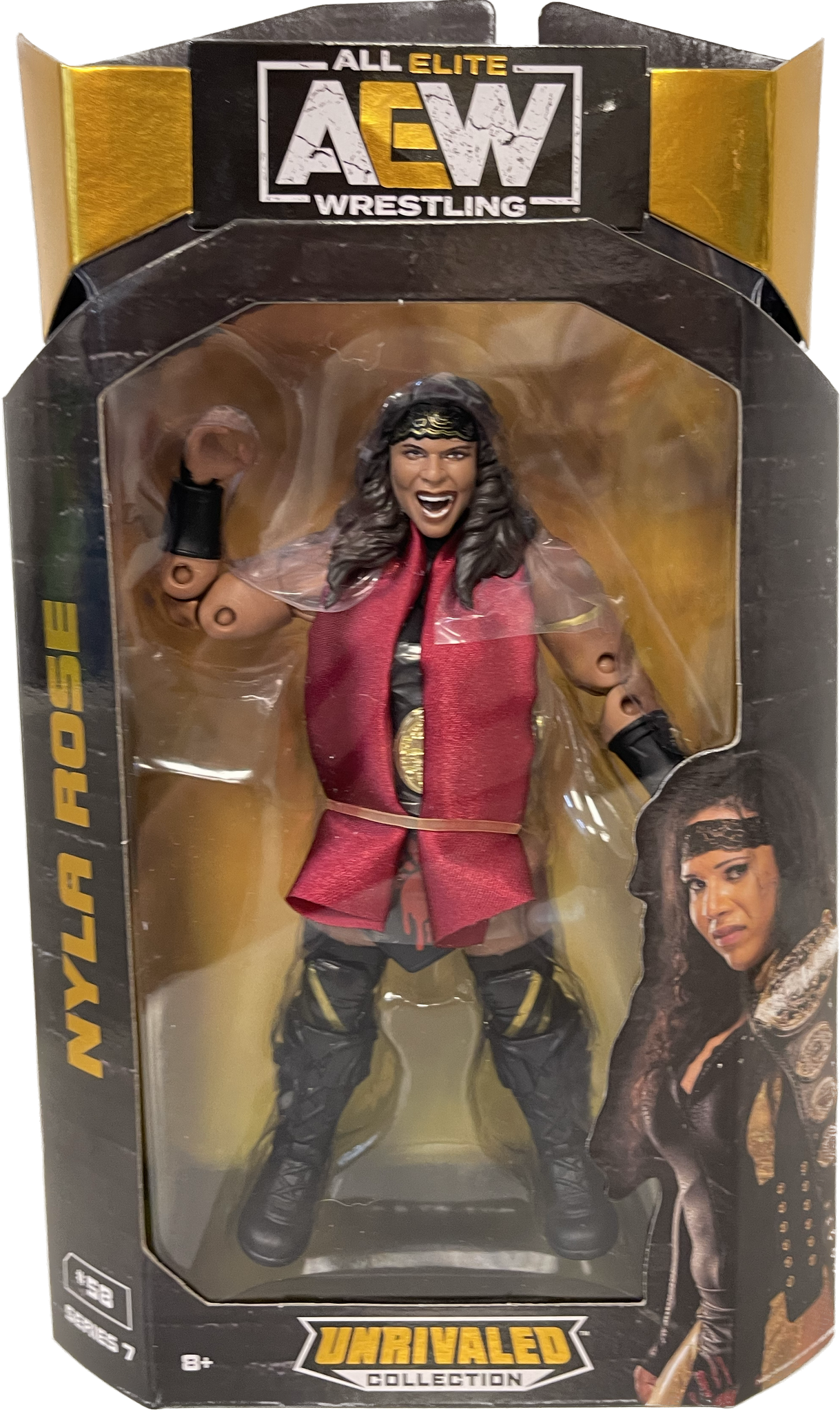 AEW Nyla Rose #58 Series 7 Unrivaled Collection
