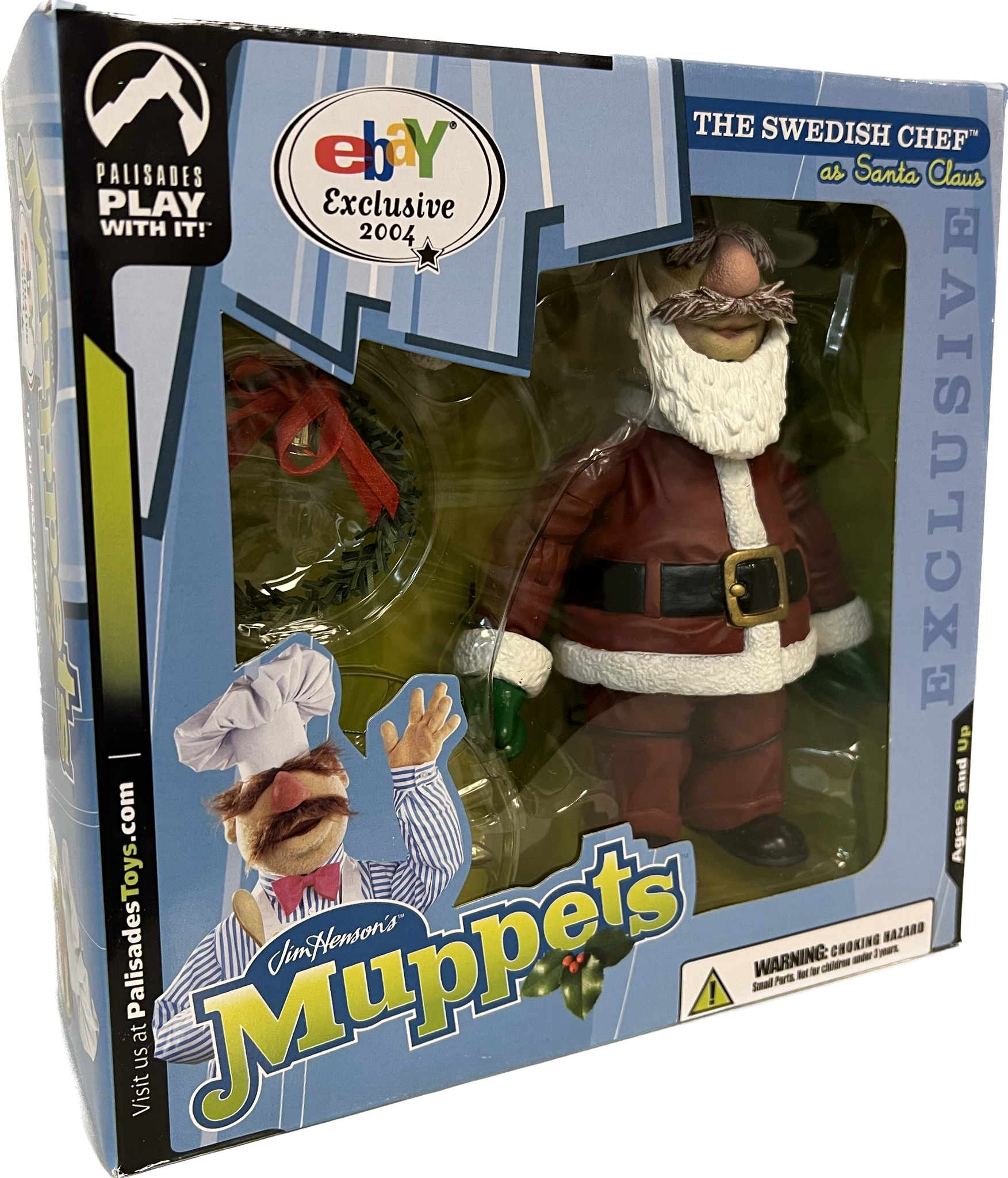 The Muppets Swedish Chef as Santa Claus exclusive figure
