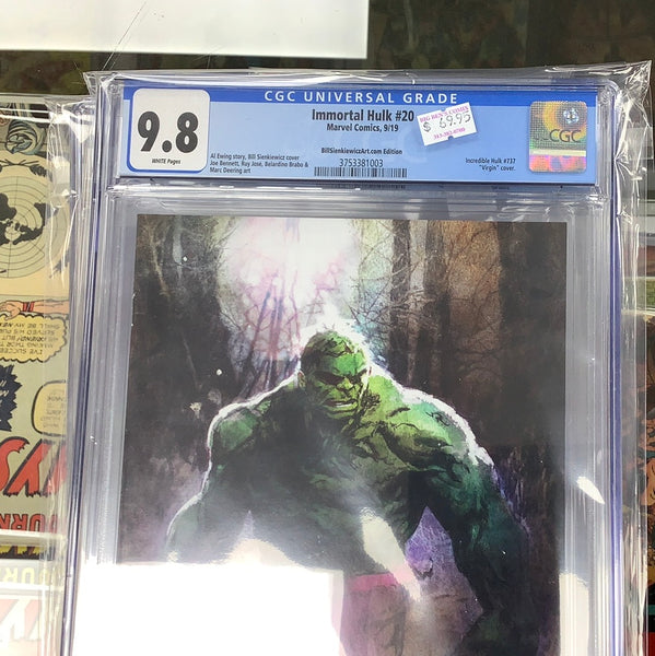 CGC 9.8 Immortal Hulk #20