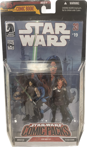 Star Wars Comic Packs Quinlan Vos & Vilmarh Grahrk Figure 2-Pack