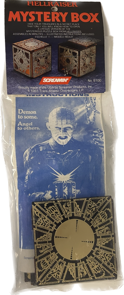 Screamin' Hellraiser Mystery Box Puzzle Box Replica Vintage 1991