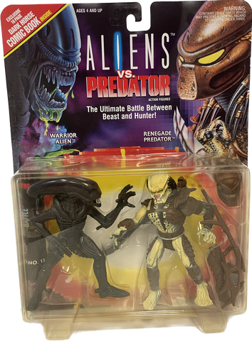 Aliens Vs. Predator Warrior Alien & Renegade Predator Figure 2-Pack