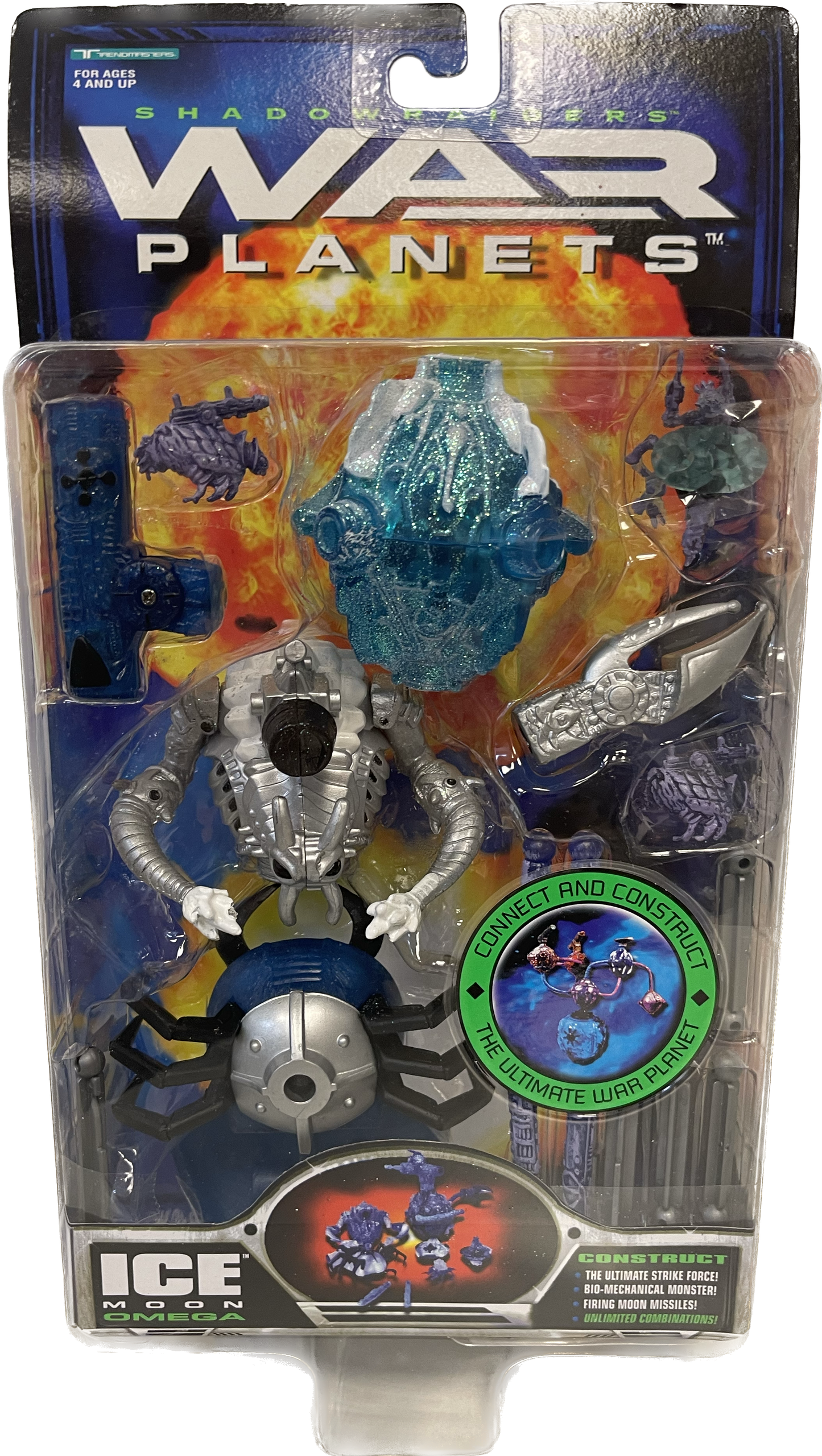 Shadow Raiders War Planets Ice Moon Omega