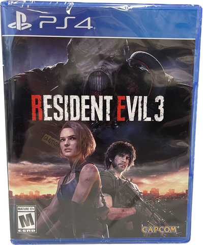 Playstation 4 Resident Evil 3 New In Box Sealed PS4
