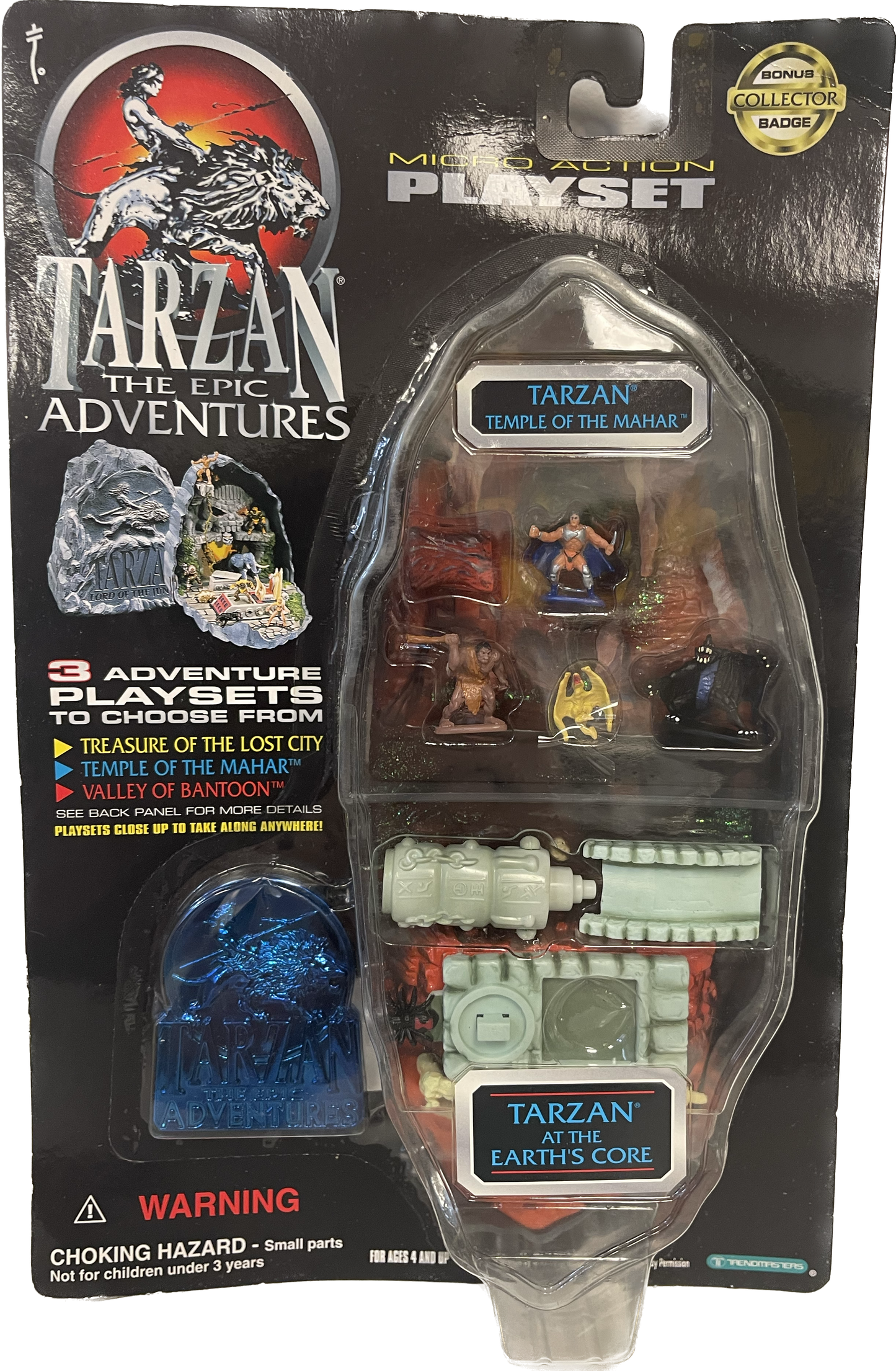 Tarzan The Epic Adventures Temple Of The Mahar Micro Action Playset