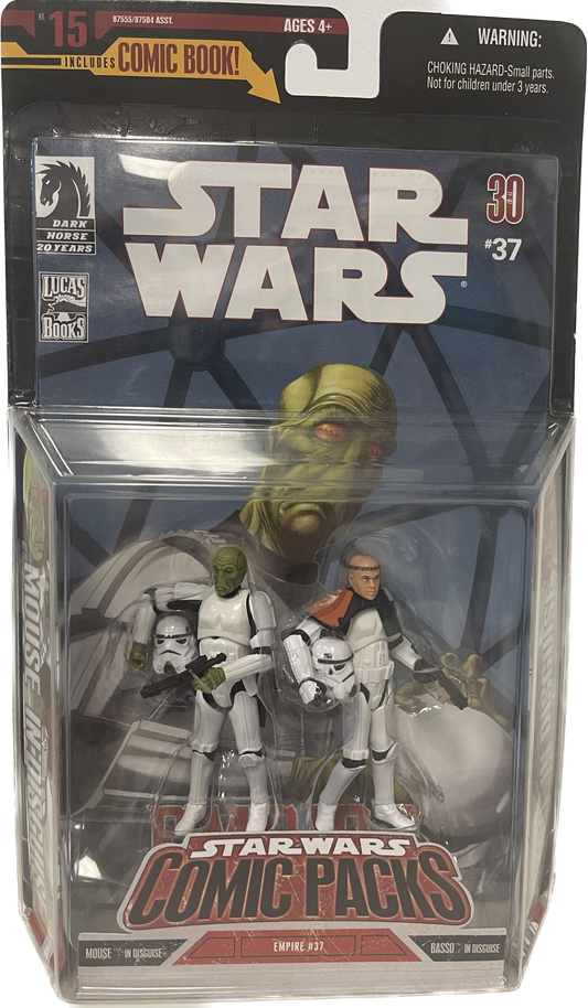 Star Wars Comic Packs Mouse In Disguise & Basso In Disguise Figure 2-Pack